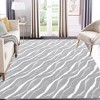 WhizMax Modern Area Rug AbstractSoft Fluffy Throw Carpet Accent Rug for Living Room Bedroom - 2 of 4