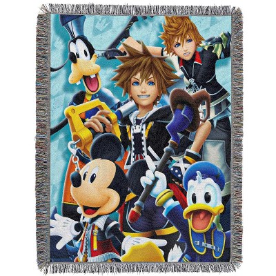 Northwest Kingdom Hearts, Ready for the Road, 48" x 60" Throw, Woven Tapestry Blanket