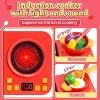 Skirfy 46 Pcs Kids Kitchen Accessories Playset with Light and Sound, Play Pots and Pans, Cooking Utensils, Kitchen Toys for Girls and Boys - 2 of 4