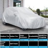Unique Bargains Polyester Breathable Waterproof All Weather Protect Car Cover - 3 of 4