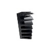 Huron 7-Compartment Steel File Organizer Black (HASZ0150) - 4 of 4