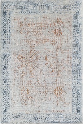 Rugs America Preston PS15A Stay Marigolden Transitional Vintage White Area Rug, 5'3 x 7'0