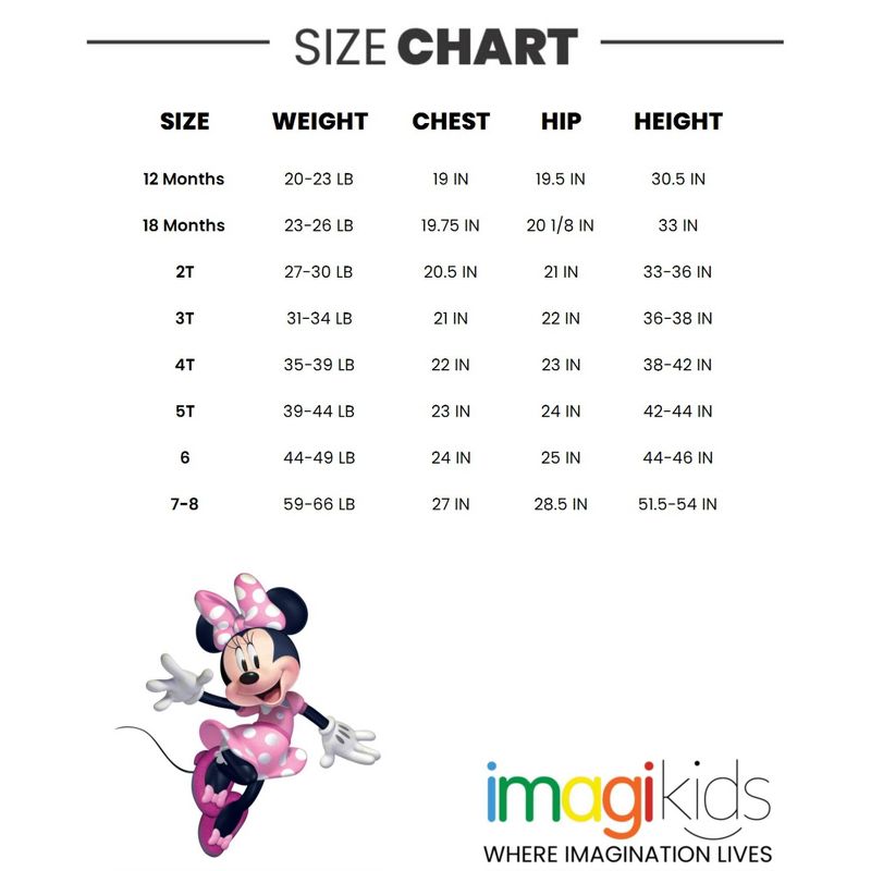Disney Minnie Mouse T-Shirt and Shorts Outfit Set Infant to Little Kid, 5 of 7