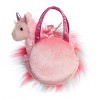 Aurora Small Sparkle Heart Pink Llamacorn Fancy Pals Fashionable Stuffed Animal 5.5" - 4 of 4