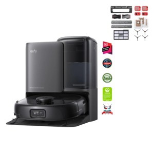 eufy Robot Vacuum and Mop Combo Omni E25, HydroJetTM System