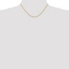Black Bow Jewelry 1.5mm, 14k Yellow Gold, Solid Parisian Wheat Chain Necklace - 2 of 4