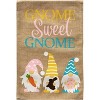 Briarwood Lane Garden Flag 12x18 For Outdoor Gnome Sweet Gnome Easter Burlap For Easter Garden Flag Flags For Outside - 3 of 4
