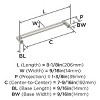Amerock Balon Pull for Cabinets, Drawers, and Furniture - 3 of 4