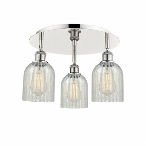 Caledonia - 3 Light Flush Mount In Industrial Style-9.5 Inches Tall and 16.75 Inches Wide - 1 of 1