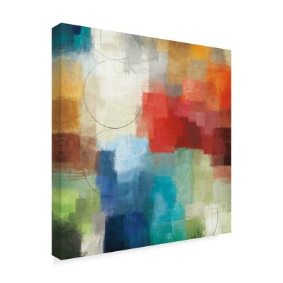 Trademark Fine Art -Michael Mullan 'Seasons Abstract' Canvas Art