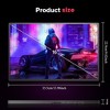 UPERFECT 16" 2.5K Portable Monitor 144Hz USB-C Gaming Display, IPS HDR, FreeSync, Smart Cover, HDMI, w/VESA & Speakers, For Laptop/PC/Console/Phone - 3 of 4