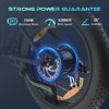 HITWAY BK29M 20*4.0"E Bike Electric Bicycles for Adults, 48V*750W/15AH Mountain E-MTB Bicycle, 7 Gears for Commutin, UL2849 Certified - 4 of 4