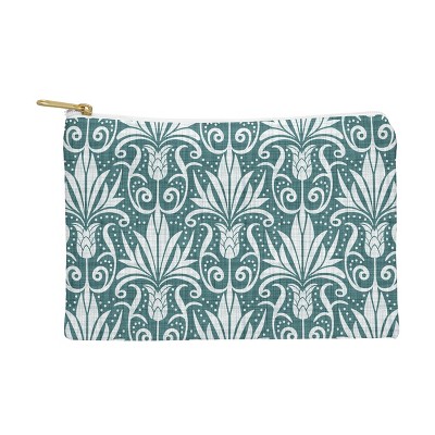 Heather Dutton Delancy Teal Pouch - Deny Designs