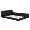 Whisen Upholstered Queen Platform Bed with Built-In Reading Lights - 4 of 4