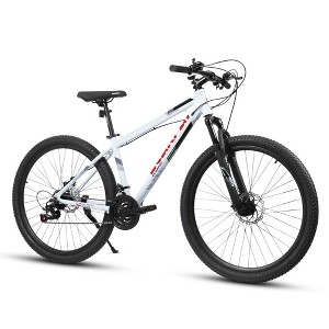 Whisen 29 Inch Mountain Bike 21 Speed, Suspension Fork, Aluminum Frame Disc Brake - 1 of 4