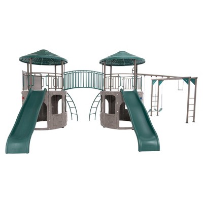Lifetime Double Adventure Tower with Monkey Bars (90966)