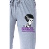 Universal Monsters Womens' The Bride of Frankenstein Sleep Pajama Pants Grey - 2 of 3