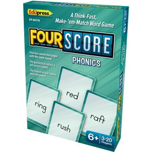Teacher Created Resources Four Score Card Game: Phonics (Case of 3) - 1 of 1