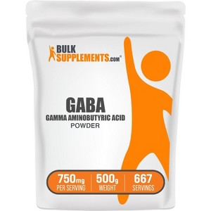 BulkSupplements Gamma Aminobutyric Acid (GABA) Powder - 1 of 4