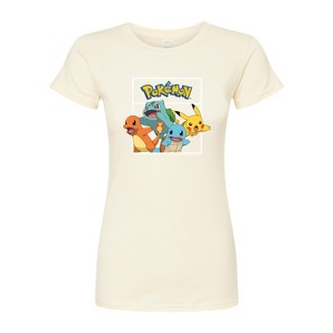 Women's - Pokémon - Team Pokémon Fitted Graphic T-Shirt - 1 of 3