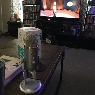 Blue Microphones Yeti Silver Bundle With Logitech C920s Pro Hd Stream  Webcam : Target