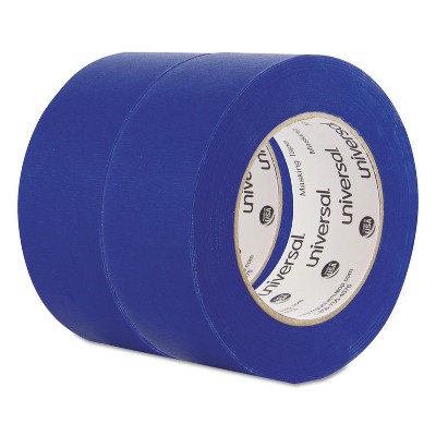 Universal Premium Blue Masking Tape w/Bloc-it Technology 48mm x 54.8m Blue 2/Pack PT14049