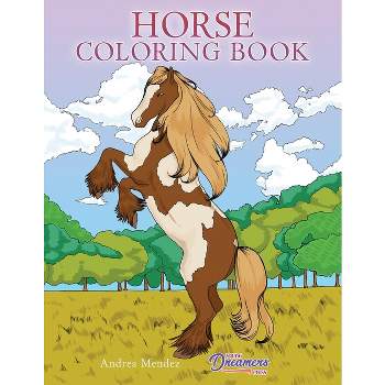 Horse Coloring Book - (Young Dreamers Coloring Books) by  Young Dreamers Press (Paperback)