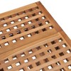 vidaXL Folding Patio Table 19.7 In.x19.7 In.x19.7 In. Solid Teak Wood - 3 of 4