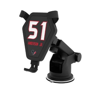 NFL Houston Texans Players Game Tactic 10-Watt Wireless Car Charger - 1 of 4
