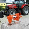 VEVOR Fuel Transfer Pump, 12V DC 20 GPM 1/4 HP, High Flow Cast Iron Gasoline Extractor Pump with Fuel Collection Box Design for Gasoline, Orange - 2 of 4