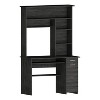 CAVINAS Classic Writing Desk with Hutch and Keyboard Tray,5 Shelves,CPU Panel and Drawer Storage for Home Office Workspace - 4 of 4