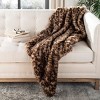 Leopard Print Throw Blanket - 50" x 60" - Safavieh . - 2 of 3