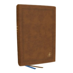 The Jonathan Edwards Study Bible: Experience Abiding Joy in Christ (Nkjv, Brown Leathersoft, Red Letter, Comfort Print, Thumb Indexed) - 1 of 1