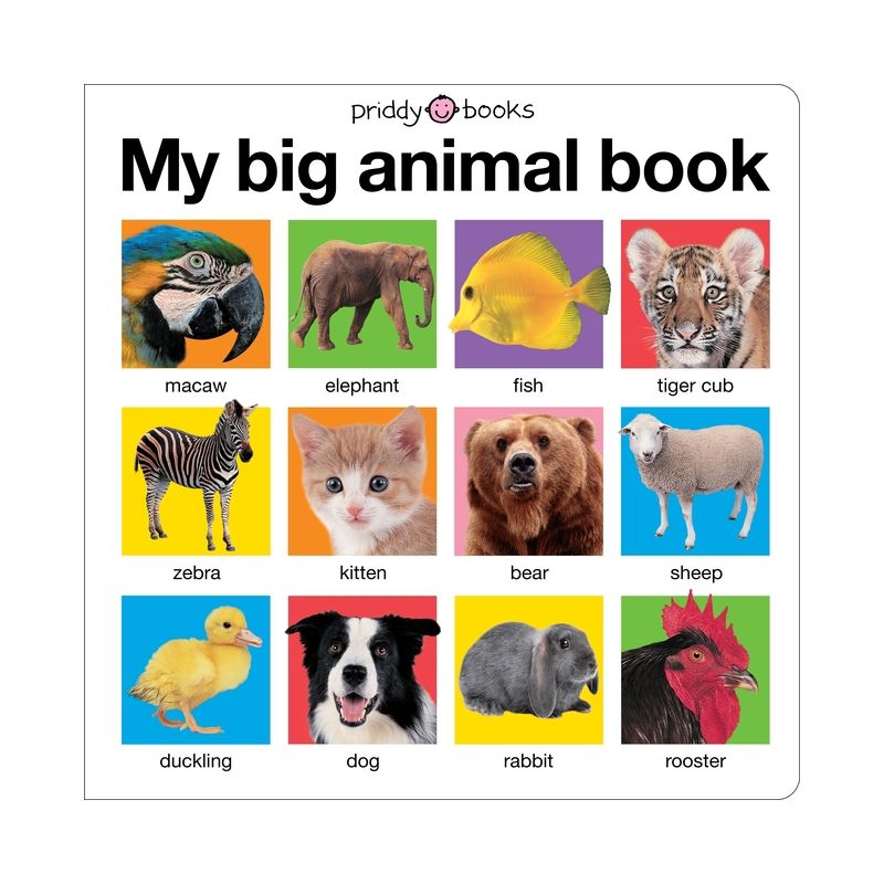 My Big Animal Book - (My Big Board Books) by  Roger Priddy (Board Book), 1 of 2