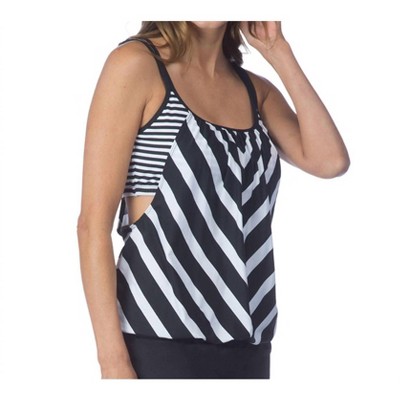 Women's Blouson Tankini Top - 24th & Ocean