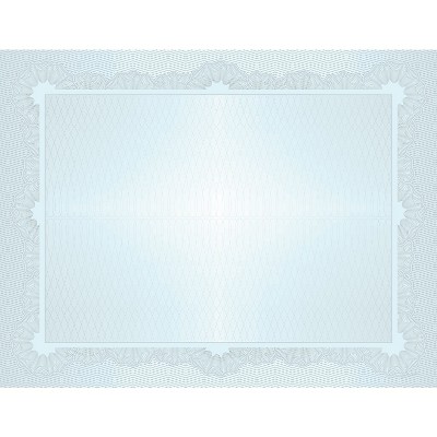 Great Papers! Metallic Blue Border Certificate, 8.5 x 11 , 25 Count  (934425)