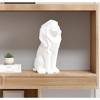 Modern Geometric Lion Figurine - Resin Statue for Home & Office Decor - Stylish Animal Sculpture for Living Room, Bedroom & Workspace - 11 - 2 of 4