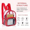 Transparent mini backpack,suitable for little boys and girls,transparent backpack suitable for concerts,festivals,sports events - 4 of 4