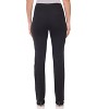 Rekkuna Women's Pull-On Straight Leg Dress Pants – Mid-Rise Office Slacks with Hidden Pocket and Flattering Fit - 3 of 4