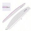 100Pcs 100/180 Grit Nail File and Buffer for Acrylic, Gel Nails,Pedicure Tools for Shaping, Smoothing & Buffing - 2 of 4