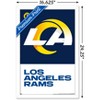 Trends International NFL Los Angeles Rams - Logo 20 Framed Wall Poster Prints - 3 of 4