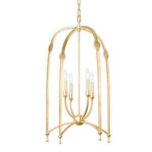 Troy Lighting Rhett 4 - Light Pendant in  Vintage Gold Leaf - 1 of 1