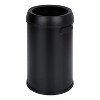 GAOMON 65L/17Gal Heavy Duty Brushed Stainless Steel Outdoor Trash Can, Large Kitchen Round Swing Top - 2 of 4