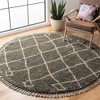 Moroccan Fringe Shag MFG241 Power Loomed Indoor Rugs - Safavieh - 2 of 3