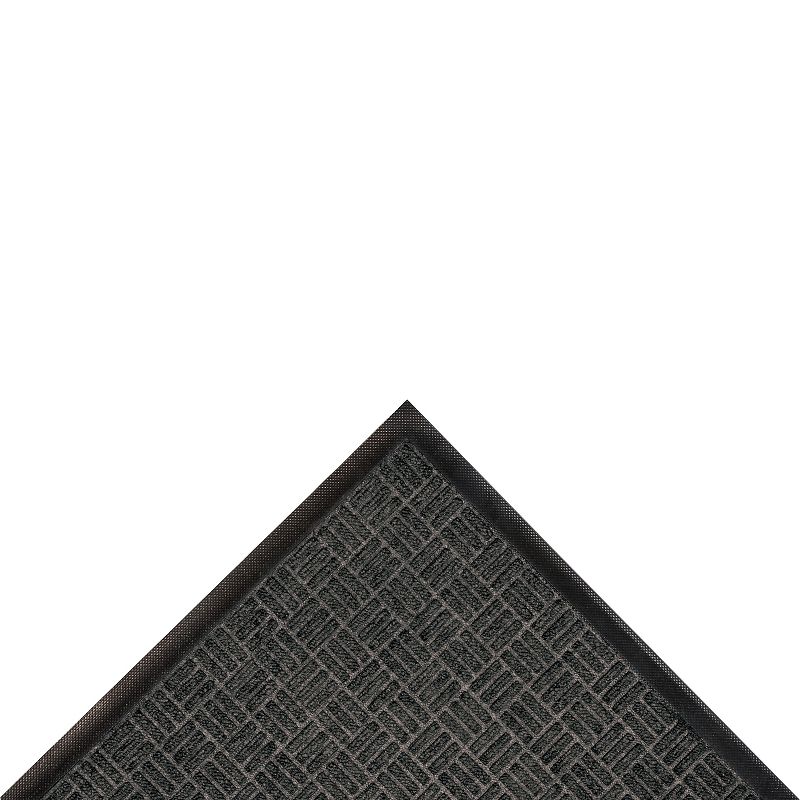 3&#39;x5&#39; Solid Doormat Charcoal - HomeTrax, 3 of 5