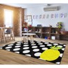 Flagship Carpets School Girl Style Simply Stylish Tropical Pineapple Polka Dots Classroom Area Rug - 2 of 4
