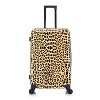 InUSA PRINTS Lightweight Hardside Large Checked Spinner Suitcase - Cheetah - 2 of 4