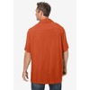 KingSize Men's Big & Tall KS Island Solid Camp Shirt - 3 of 4