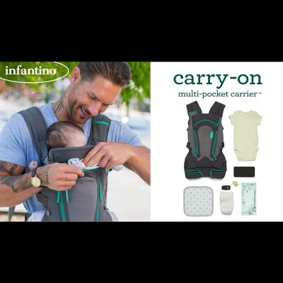 Carry On Multi-Pocket Carrier™ - Black – Infantino