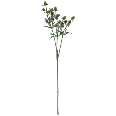 Allstate Floral 25" Green Thistle Artificial Floral Spray